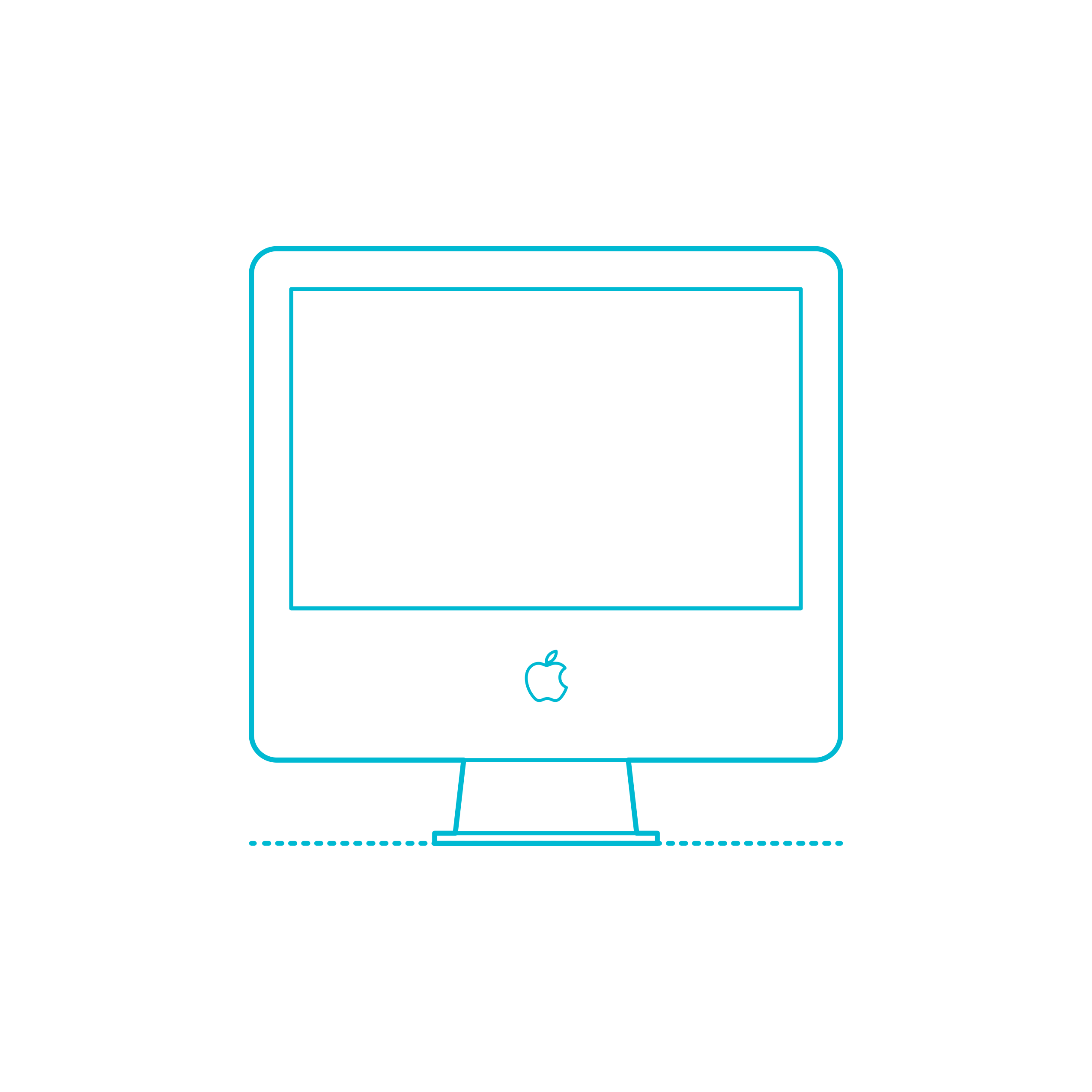 Guide Digital Apple Imac G5 17 Inch 2004 Blueprint Style Svg Vector Free Vectors